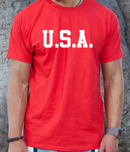 USA T-shirt Funny Fourth of July Independence Day American Tee Shirt