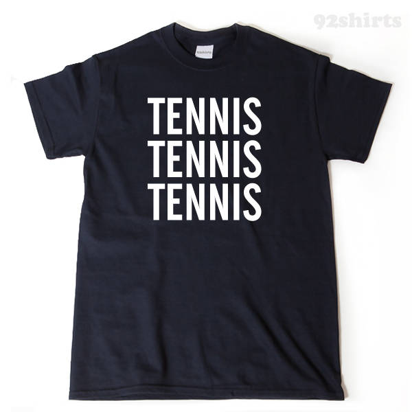 Tennis T-shirt Tennis Player Tennis Tee Shirt