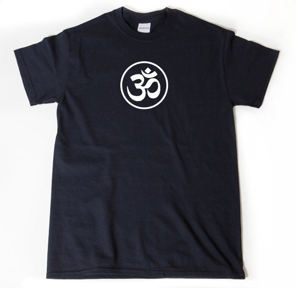 Om T-shirt Aum Yoga Symbol Sanskrit  Dharma Non-Violence Tee Shirt
